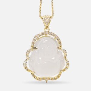 Laughing Buddha Good Luck Necklace